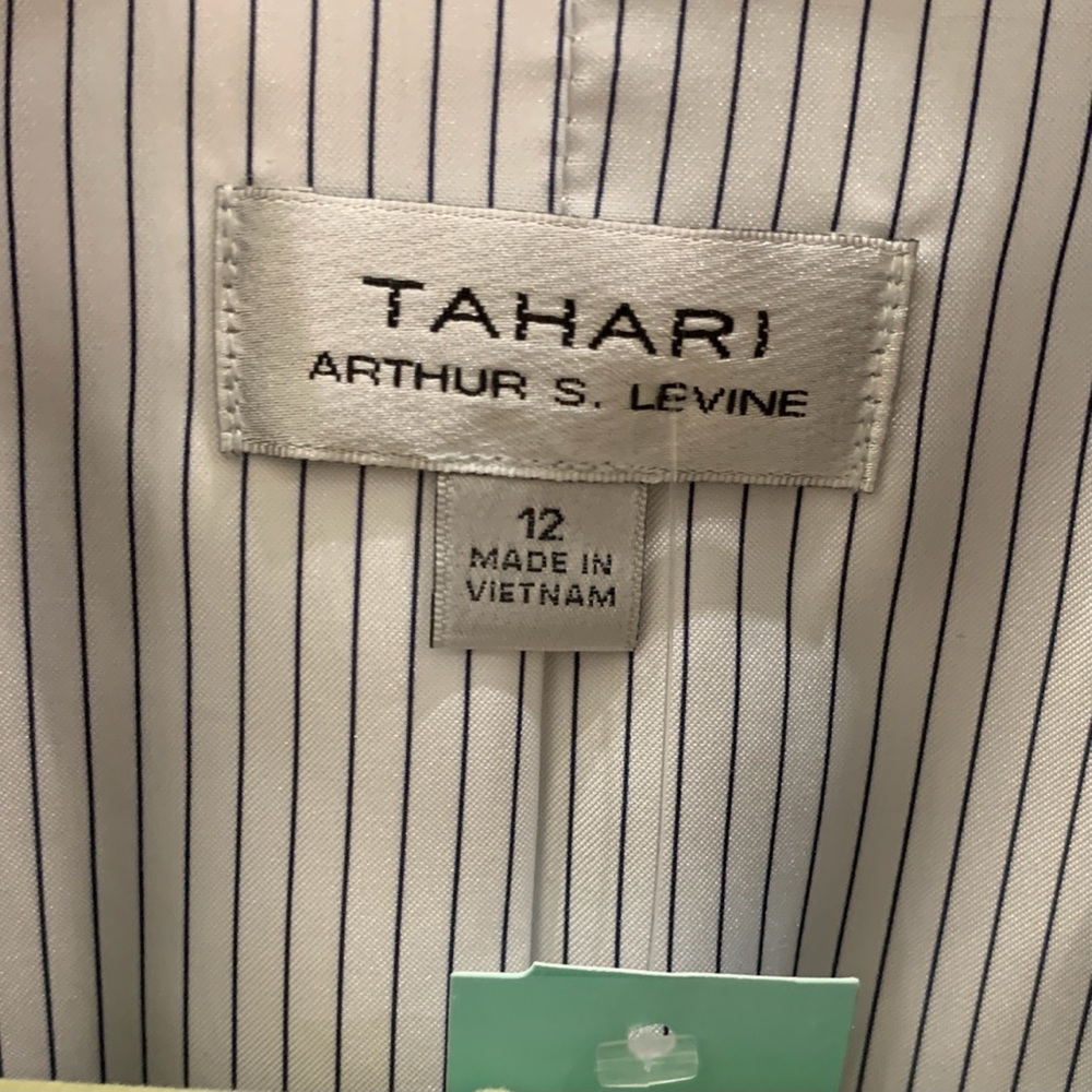 Tahari navy blazer size 12 NWT - Picture 4 of 6